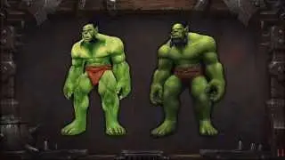Blizzcon 2013 - New WoW Character Models Updated - Movement in Action!