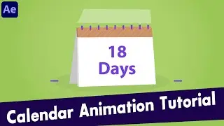 Calendar Animation Tutorial in After Effects