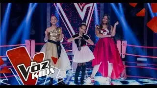 Angie, Nataly and Maite sing in the Super Battles | The Voice Kids Colombia 2019