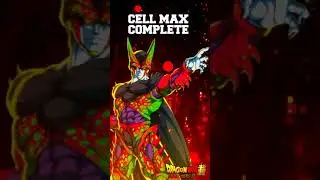 CELL MAX AL 100% DRAGÓN BALL #shorts #dragonball #tiktok