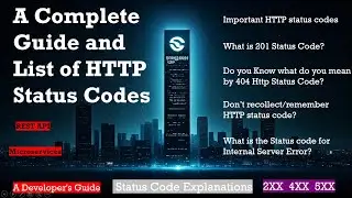 What are HTTP Status Codes | REST API | Complete Guide and List of HTTP Status Codes | Cheat Sheet