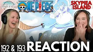 THE END OF SKYPIEA!! | ONE PIECE | Reaction 192 & 193