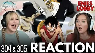 LUFFY VS LUCCI | ONE PIECE | Reaction 304 & 305