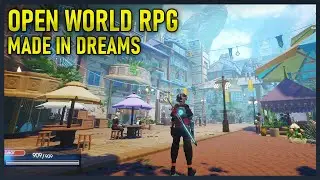 AMAZING OPEN WORLD ACTION RPG made in Dreams PS4/PS5