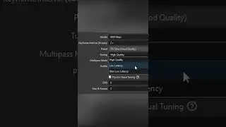 Best Encoder Settings for OBS Streaming | Tuning Setting: High Quality/Low Latency/Ultra Low Latency