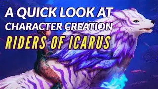 RIDERS OF ICARUS | Character Creation [Classes]