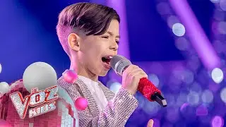Ernesto Hernández canta 'Dos gardenias'   - Audiciones a ciegas | La Voz Kids Colombia 2024