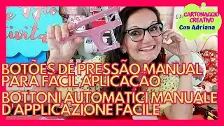 Pinza per bottoni automatici MANUALE COMPLETO / Alicate Kam para botões de pressão MANUAL COMPLETO