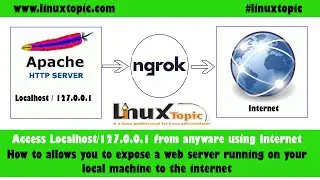 how to access localhost webserver from the internet using ngrok| expose localhost  