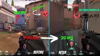 VALORANT: How to lower high ping, Packet loss and boost your FPS-2021