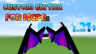 How To Get Custom Elytra In Minecraft [MCPE 1.21+] 💯