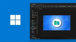 How to make Downloads folder the default File Explorer startup folder on Windows 11