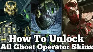 How To Unlock All New Ghost Operator Skins (Operation Day Zero Event Rewards)