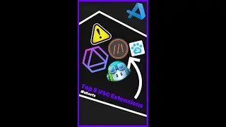 Top FIVE Visual Studio Code Extensions 
