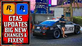 HUGE Fixes and Major Changes in GTA Online! New GTA Online Update News & INTEL! (New GTA5 Update)