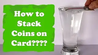 Tricky stack of coins on Card | Easy Experiment at Home | Fundoor Amaze 