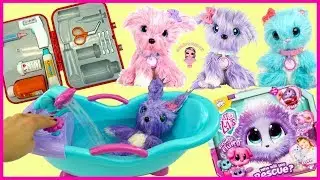 Sophie Rescues a Lilac Scruff A Luv and goes Toy Hunting at Walmart | Kids Pretend Play video