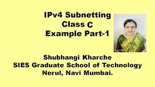 IPv4 Class C subnetting example
