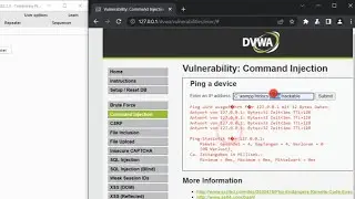dvwa file upload high level using command injections