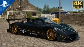 Gran Turismo 7 - Pagani Zonda R Cockpit View Autodromo Nazionale Monza [4K60FPS]