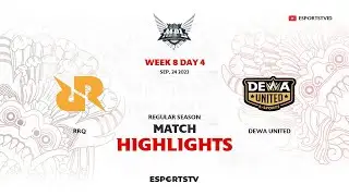 RRQ VS Dewa United HIGHLIGHTS MPL ID S12 | RRQ vs DEWA