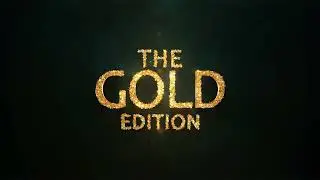 Glitter Gold Particles Logo (After Effects templates)