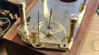 Double Pendulum Clock, Sidereal movt.