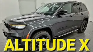 2024 JEEP GRAND CHEROKEE ALTITUDE X BALTIC GRAY 23M 4K WALKAROUND 24J119 SOLD!