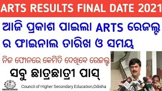 Odisha CHSE Result 2021,Arts Results CHSE Odisha plus two Results 