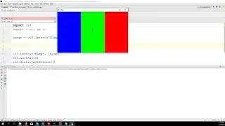 Basic operations on images  - OpenCV 3.4 with python 3 Tutorial 4