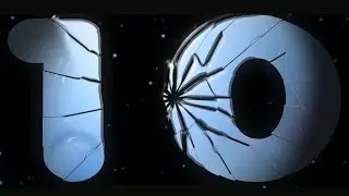 COUNTDOWN TIMER 10 sec CLOCK  ( v 65 ) SHATTER ORIGINAL with sound effects HD  4k