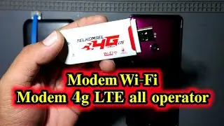 CARA MENGGUNAKAN MODEM WI-FI 4G LTE ALL OPERATOR
