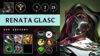 Renata Glasc Support vs Soraka: Vision Controller - KR Challenger Patch 14.17