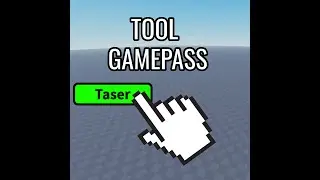 How to Create Tool Gamepass on Click - Roblox Studio Tutorial