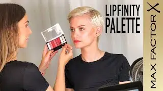 Nyhet: Lipfinity Palette - tutorial till de perfekta läpparna | Max Factor Sweden & NordicFeel