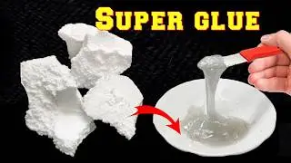 Смешайте пенопласт с бензином, чтобы получить самый прочный клей.