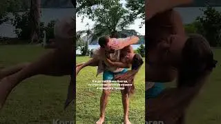 Отрабатываю приемы на муже ❤️‍🔥😂