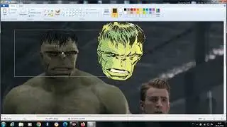 Hulk 80s Dark Fantasy MS Paint N.I