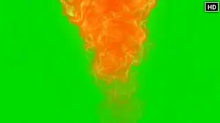 Fire Stream Green Screen Effect HD No Copyright | Chroma key