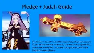 Honkai Impact Pledge and Judah Guide (Global)