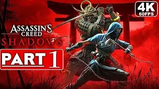 ASSASSIN'S CREED SHADOWS Gameplay Walkthrough Part 1 FULL GAME [4K 60FPS PC ULTRA] - No Commentary
