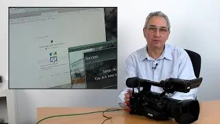 Logging on to YouTube from JVC live streaming camcorders