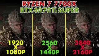 Ryzen 7 7700x + RTX 4070 Ti Super | Tested in 15 games