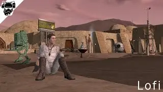 Lofi hip hop in Star Wars Galaxies // Relaxing in Mos Eisley // beats to chill & study to