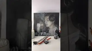 Instagram artist reel: Charcoal portrait drawing #trending #reels