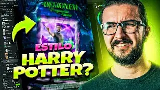 Poster estilo Harry Potter: O Designer e a Proporção Áurea