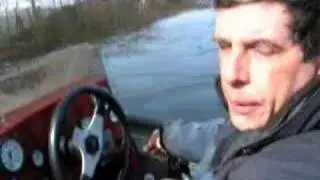 Ice Fishing in a Jet Boat