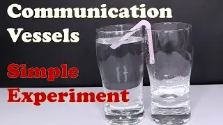 Communication Vessels | Experiment with water | Easy experiments for kids | Fundoor Amaze 