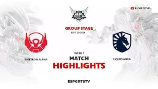 Bigetron Alpha vs Team Liquid HIGHLIGHTS MPL ID S14 | TLID VS BTR ESPORTSTV