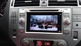 Штатная магнитола Mignova FKU-8809 Silver Android 8 в автомобиле Ford Kuga 2008